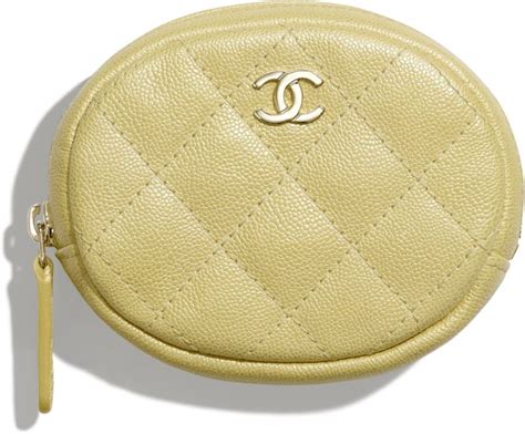 chanel yellow coin purse|chanel coin purse beige.